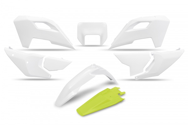 Plastic Kit OEM Color 24 for Husqvarna TE 250 - TE 125 - FE 250 - TE 300 - FE 350 - FE 450 - FE 501 - TE 150 Plastic Kit OEM Color 24 for Husqvarna TE 250 - TE 125 - FE 250 - TE 300 - FE 350 - FE 450 - FE 501 - TE 150